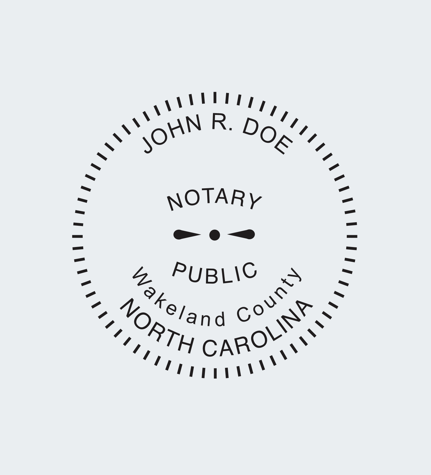 North Carolina Notary Seals NNA